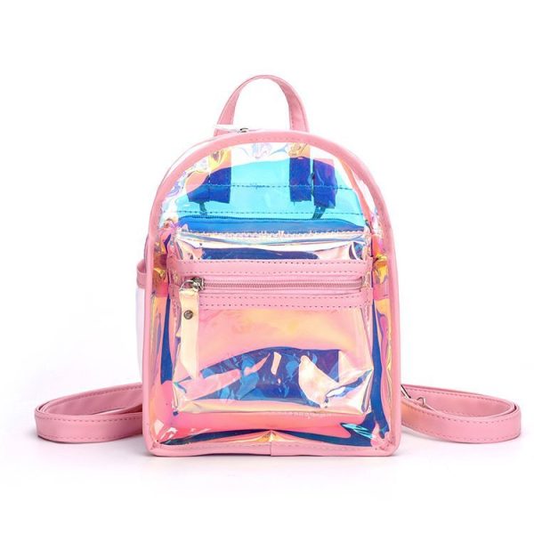 Jelly Transparent Backpack Schulter Crossbody – Bild 6