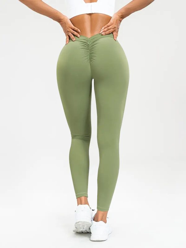 Yoga-Hose für Frauen Hohe Taille Lift Hoch Elastisch Enge Fitness-Hose – Bild 7