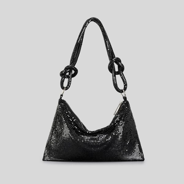 Elegante Handtasche aus Aluminiumplatte für Damen – Bild 4