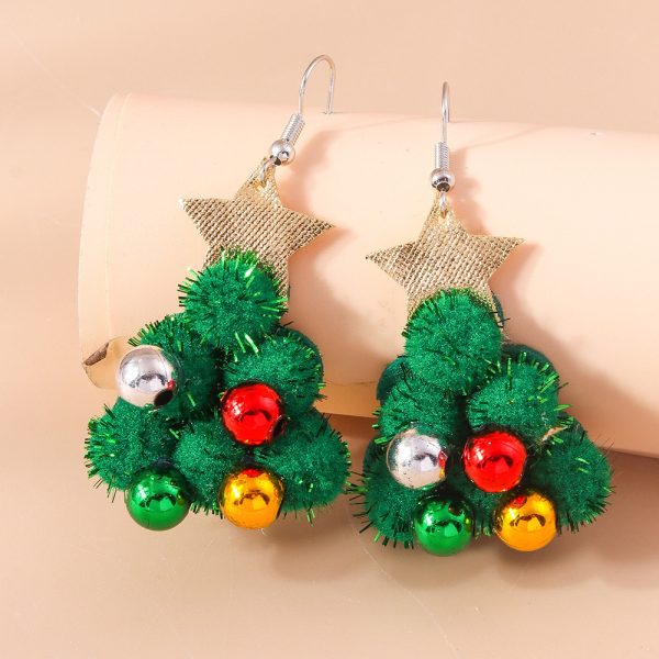 Ornament Christmas Cartoon Cute Earrings – Bild 3