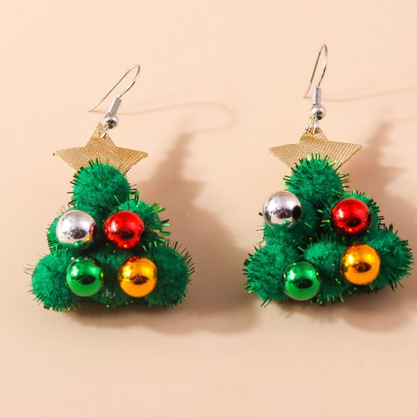 Ornament Christmas Cartoon Cute Earrings – Bild 2