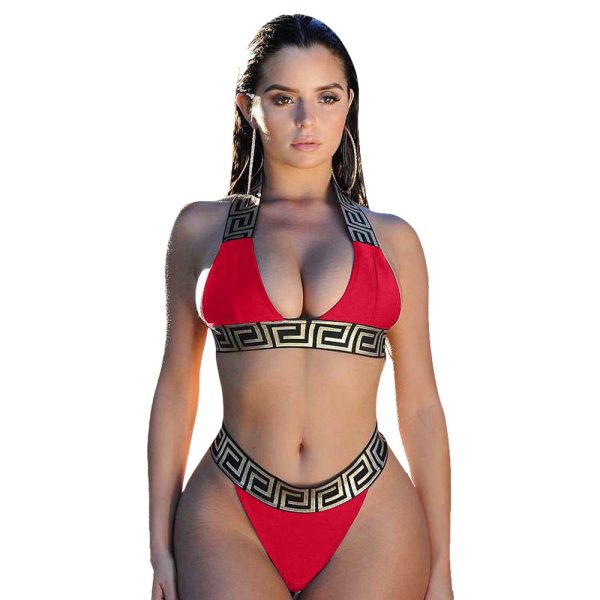 Bedruckter Bikini Zweiteiler Einteiler – Bild 9