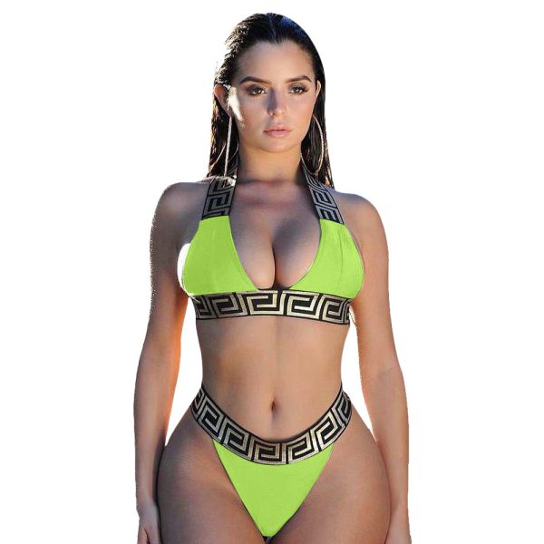 Bedruckter Bikini Zweiteiler Einteiler – Bild 2